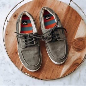 quiksilver boat shoes